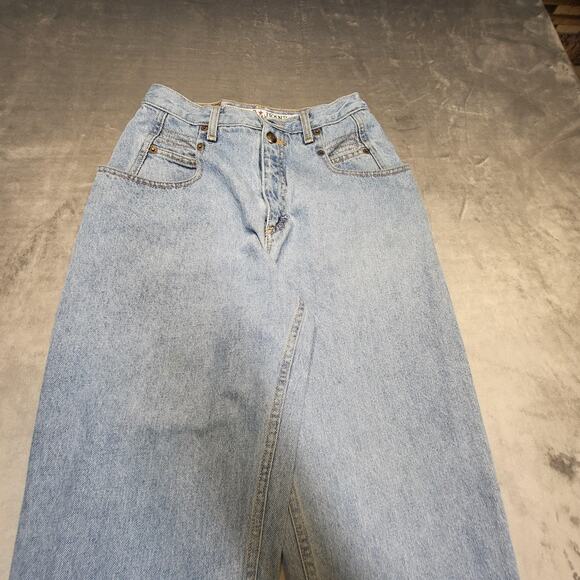 Vintage Zena Jeans Womens 10 Light Wash High Rise Tapered Leg Mom Denim 90s - Picture 2 of 11